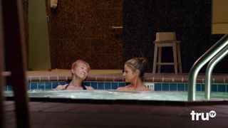 Censorship of Naked Women in Sauna from TV Series