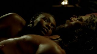 Sibongile Mlambo - Black Sails s04e01 (2017) Censored celebs scenes