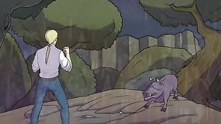 Cartoon redhead was sucking dick the other day, while her boyfriend was waiting for her at home