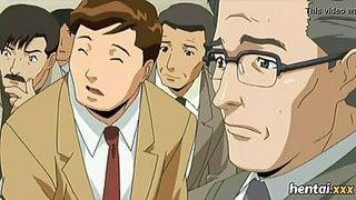 Cartoon girl with big boobs is getting fucked all the time and eating loads of cum