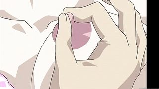 Cartoon brunette, Kelly is screaming from pleasure while getting fucked, because it feels so good