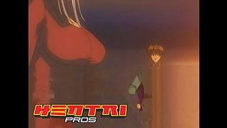 Pretty Cartoon brunette with pigtails is using her deep throat to please a guy she likes