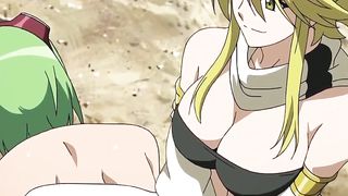 Cartoon babes are having a great time while fucking the most handsome guy in the village