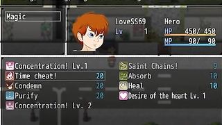 Busty cartoon brunette got naked, because she would like to get fucked, until she cums