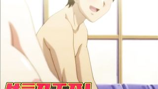 Cartoon bitches are having group sex with a handsome guy they have just met, in university