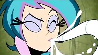 Cartoon chick likes a hardcore fuck and cheats on her partner, every once in a while