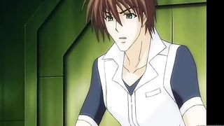 Cartoon babe with firm tits is having a threesome with friends and enjoying it a lot