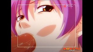 Cartoon gal is having hardcore sex and enjoying, especially while getting a dick down her throat