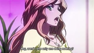 Cartoon babe with big tits is extremely horny and desperately needs a good fuck, right away