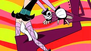 Cartoon chick is about to have first tentacle experience that will make her cum