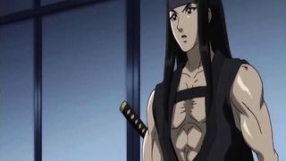 Cartoon girls with big boobs are moaning while making love, in the middle of the day