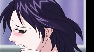 Cartoon cock sucker is giving a head to her ex and getting stuffed with that cock