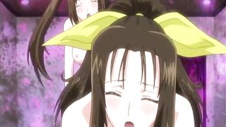 Cartoon slut with big boobs is moaning while getting fucked, because it feels so good