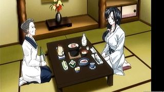 Cartoon brunette with big, firm tits is getting fucked very hard and enjoying it quite a lot