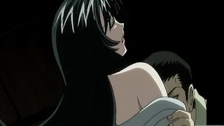 Cartoon brunette with big, firm tits is getting fucked very hard and enjoying it quite a lot