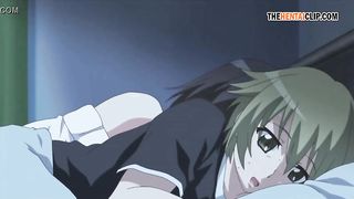 Cartoon slut was so horny that she decided to fuck her step- brother, until she cums