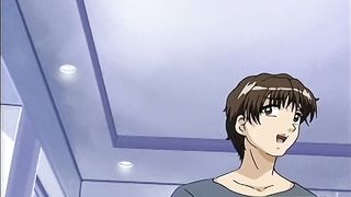 Insatiable cartoon brunette got her daily dose of fuck from a guy she liked a lot