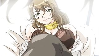 Insatiable cartoon brunette got her daily dose of fuck from a guy she liked a lot