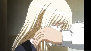 Busty, cartoon slut with blonde hair was caught on tape while she was getting fucked very hard