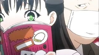 Aino Katachi is a delightful, green haired cartoon chick who likes to have very rough sex