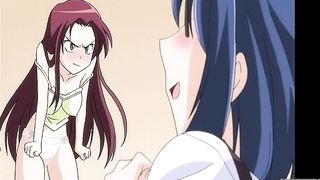 Cartoon bitches with big tits are getting nailed and sharing loads of fresh cum in the end