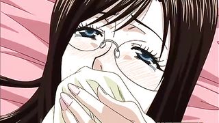 Cartoon ladies are having sex at work, with handsome guys they are in love with