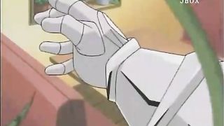 Cartoon chick with big boobs is getting fucked very hard and screaming from pleasure while cumming