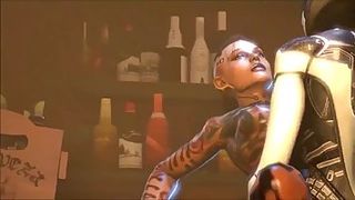 Cartoon babes are orgying while being lost in space to pass their time and have fun