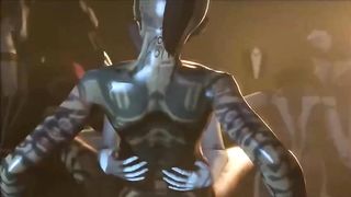 Cartoon babes are orgying while being lost in space to pass their time and have fun