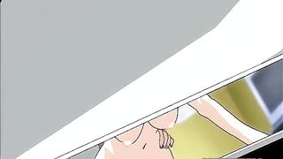 Cartoon babe has hoked up with a stranger just to get fucked the way she wants