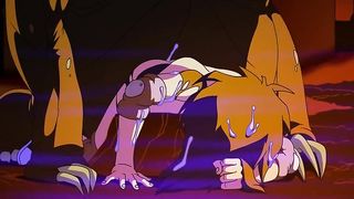 Cartoon babe is about to suck a rock hard cock, like a real, pro whore