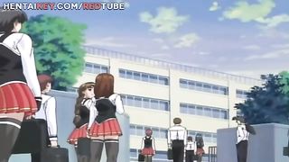 Cartoon babe is getting fucked like never before and drooling from pleasure while having an orgasm