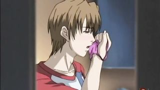 Cartoon babe with huge tits is having steamy sex with a guy she just met