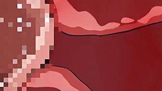 Cartoon sluts, Meikoku Gakuen and Jutai Hen are screaming from pleasure while getting fucked hard