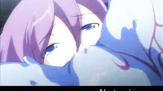 Cartoon babes are forced to suck dicks as deep as they can, before they get fucked