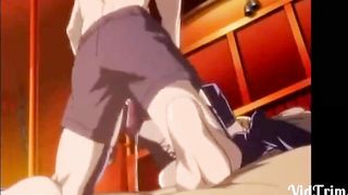 Cartoon chick is having steamy sex with her friend, and getting ready to experience an orgasm