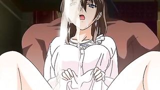 Cartoon babe with blonde hair and huge milk jugs is getting fucked the way she wanted