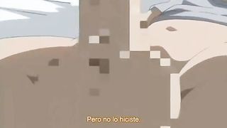 Cartoon nurse was eager to fuck her skinny patient, because she liked him a lot