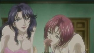 Cartoon girl had her first threesome with her friends and she liked it a lot