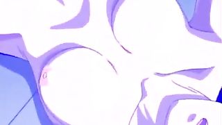 Cartoon schoolgirl is getting fucked from the back and screaming from pleasure while cumming