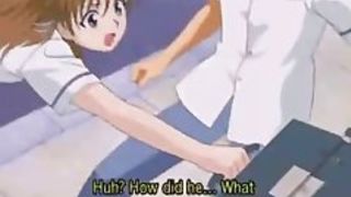 Cartoon babe is screaming from pleasure while boyfriend is fucking her and ejaculating inside her