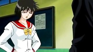 Cartoon teen was very angry with her boyfriend because he did not fuck her as much as she wanted