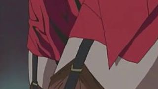 Cartoon babe was tied up and ready to get stimulated until she has an orgasm