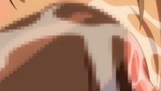 Big breasted blonde slut getting ravaged by cartoon monster dicks