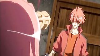 Cartoon babe is having sex in a secret room and screaming from pleasure while getting ready to cum