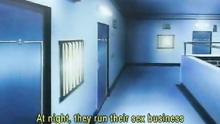 Cartoon girl is screaming from pleasure while her boyfriend's dick is ravaging her wet pussy