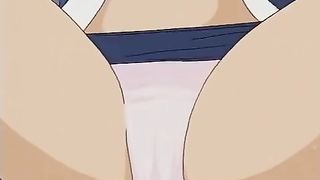 Petite cartoon girl opens her dirty mouth and sucks the biggest dick she has ever seen