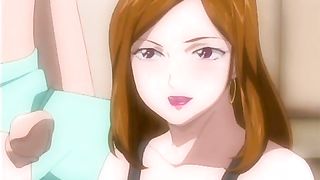 Horny cartoon lady gets double slammed by masked men with a lot of energy