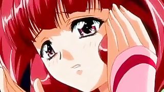 Red haired cartoon slut is about to cum while her lover is stuffing her cunt