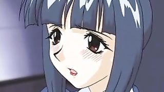 Passionate cartoon babe and her nasty lover are getting down and dirty with each other